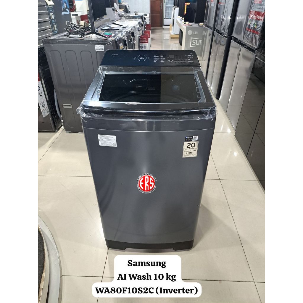 SAMSUNG MESIN CUCI TOP LOAD OTOMATIS 10 KG WA80F10S2C