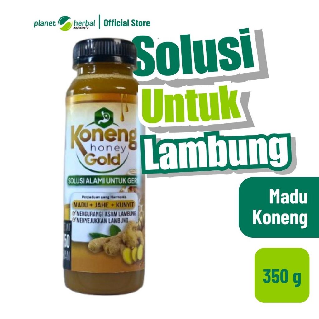 

Madu Lambung Koneng 350g - Obat Lambung Herbal Alami