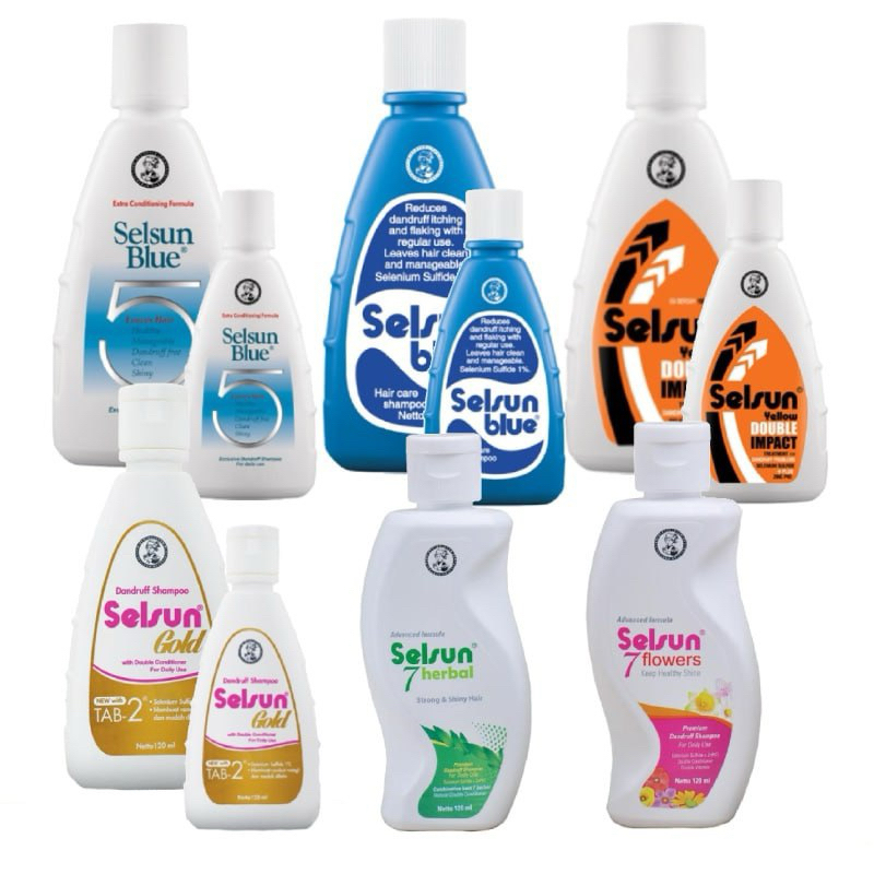 SELSUN shampoo sampo anti ketombe ampuh premium dandruff