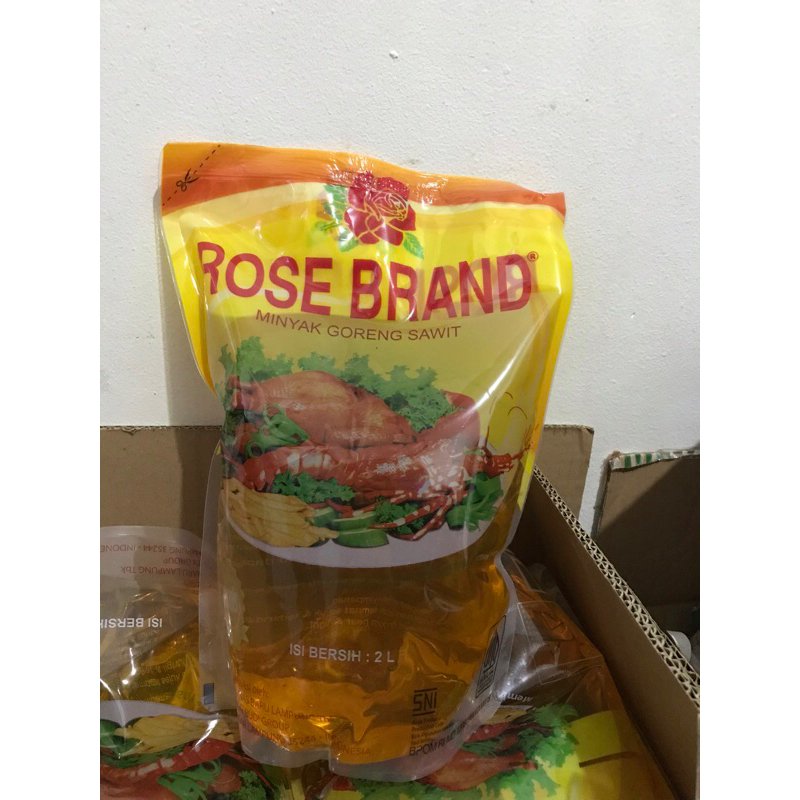 

Minyak Goreng Rose Brand 2 Liter Pouch Refill Bening 2L Murni Promo