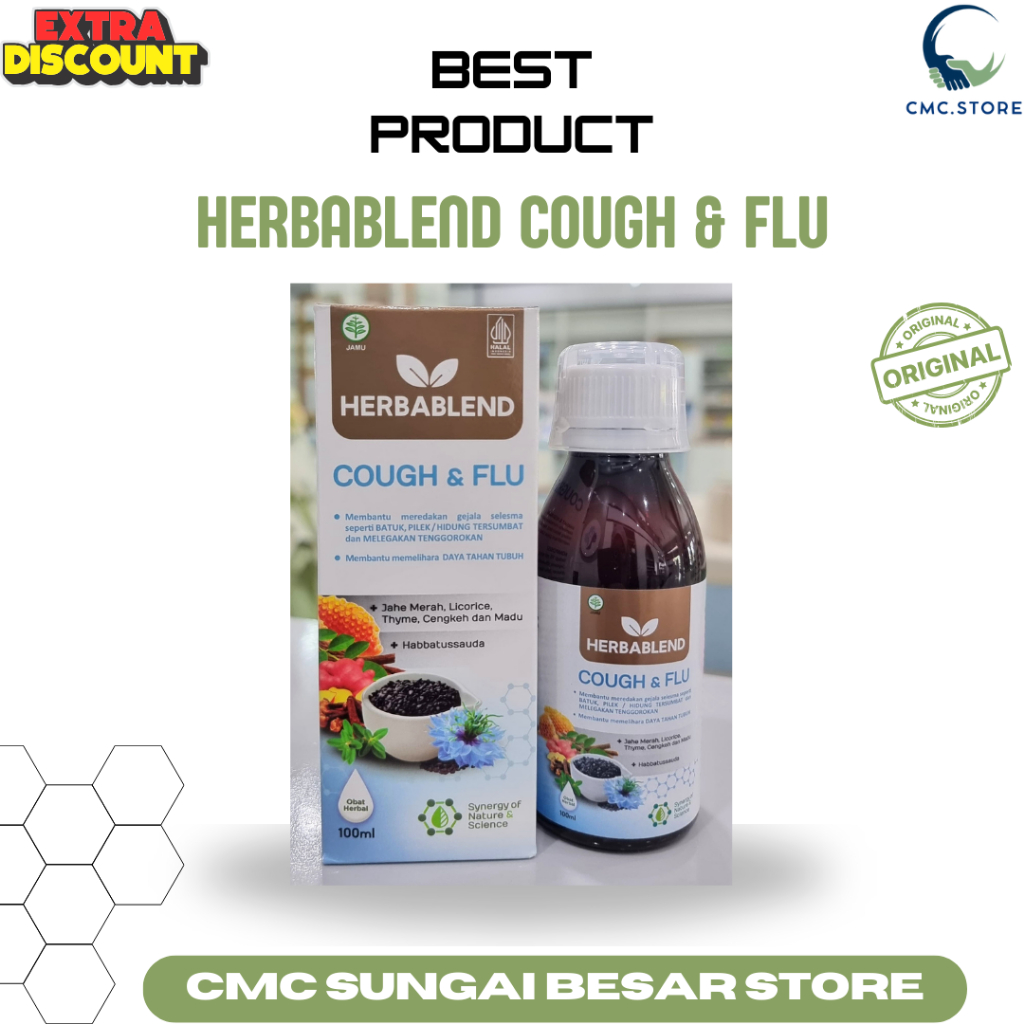 

Herbablend Cough & Flu Syrup