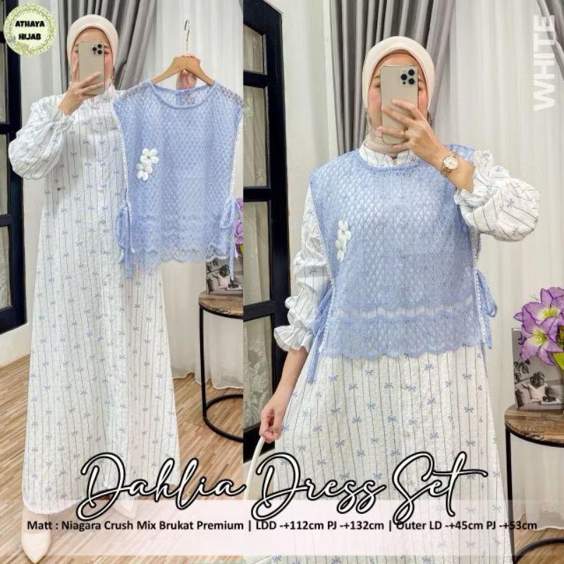 GAMIS KATBOL DRESS BALIMO  Duo tiang wanita Premium Midi Celana Wanita