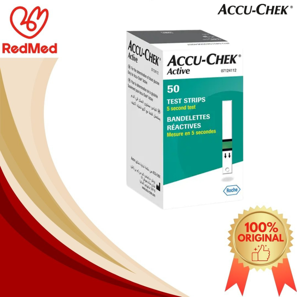 ACCU CHEK ACTIVE STRIP 50S