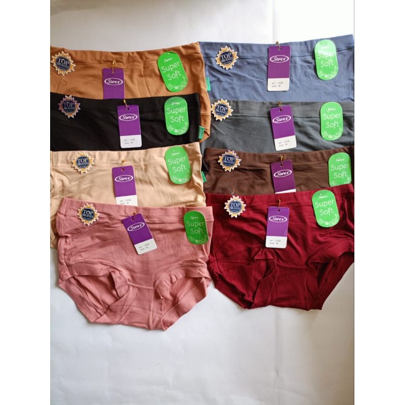 SOREX CD/ SOREX CELANA DALAM WANITA 1,3,6,12/CD SOREX 1238/SOREX SUPERSOFT./SOREX ORIGINAL