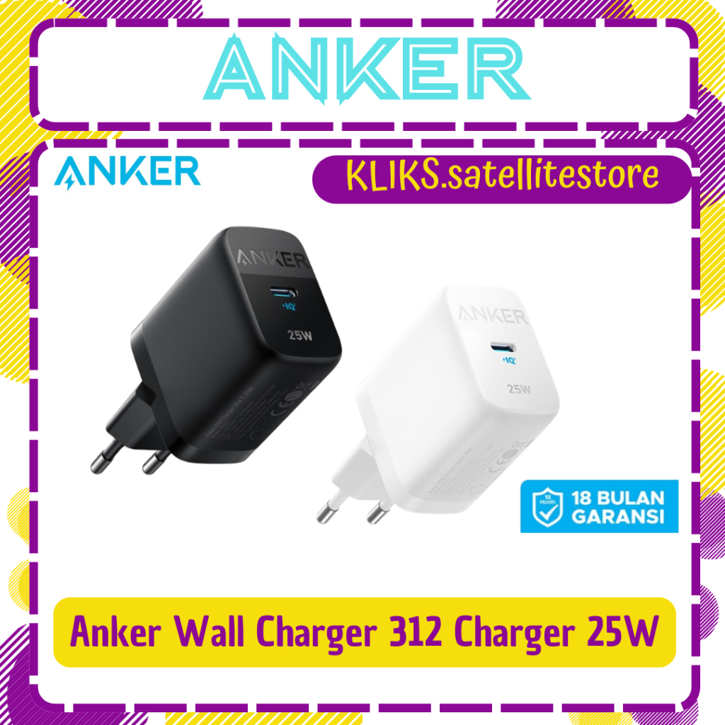 Anker Wall Charger 312 Charger 25W-A2642