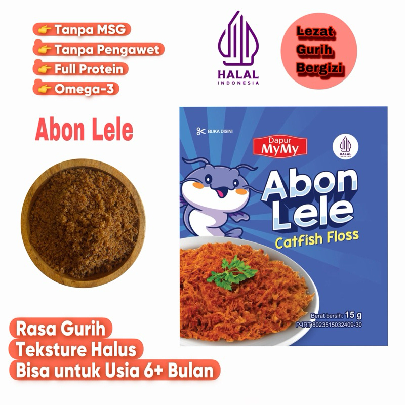 

NF-Beli 2 Gratis 1 Abon MPASI Rasa Lele Anti GTM Penambah Nafsu Makan Anak Tanpa Campuran Kemasan Ekonomis