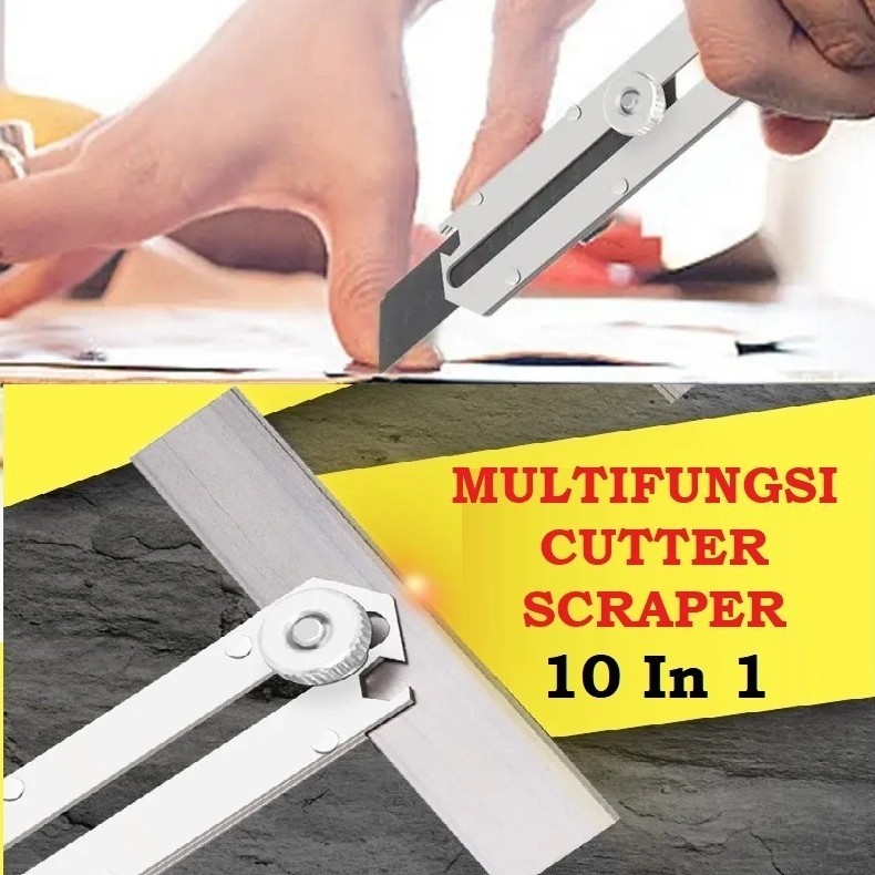 

SCRAPER CUTTER KAPI KAPE CUTTER SOSROK PISAU CUTTER 10in1