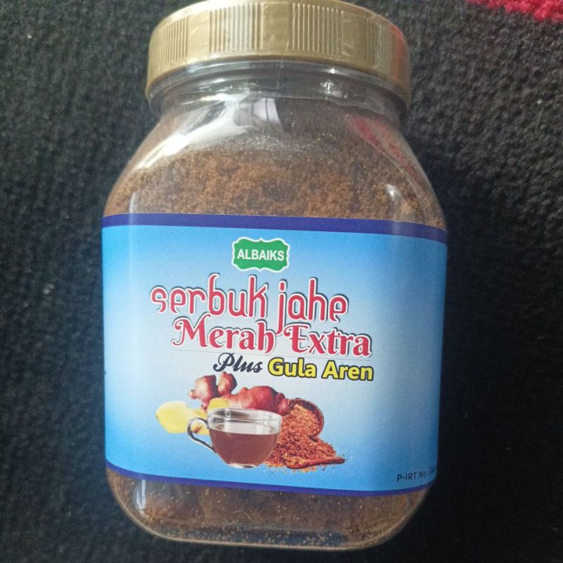 

Jahe Merah Extra Plus Gula Aren ALBAIKS 250 gram