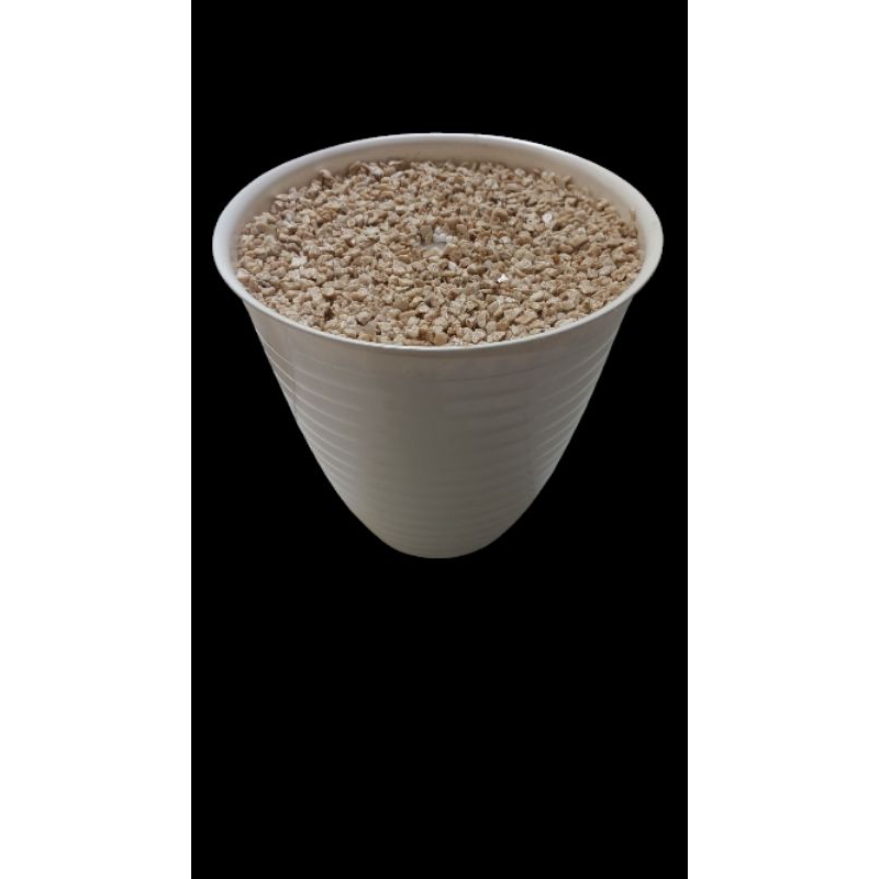 pot moci siap pakai / pot pirus siap pakai / pot plastik besar / pot plastik dengan batu