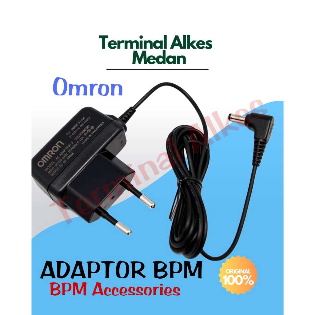 Adaptor Orginal Omron /Omron AC Adaptor Tensimeter