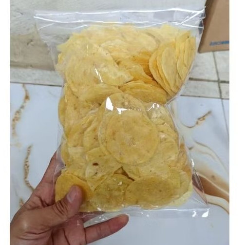 

Kerupuk opak singkong mini mentah isi 140 keping