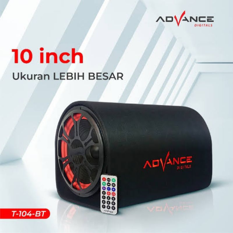 Speaker Advance Multimedia/ Speaker 10 Inch T-104 BT ADVANCE DIGITALS