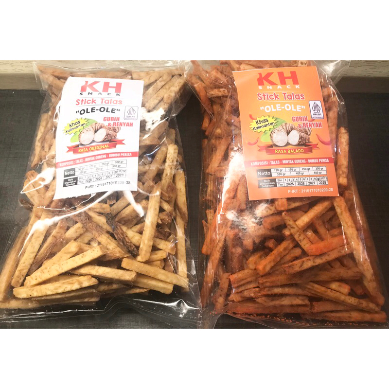 

TALAS SNACK / KELADI SNACK KH ACAK ENAK DAN GURIH KHAS PONTIANAK