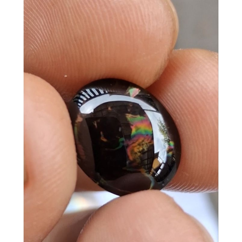 kecubung smoky pelangi