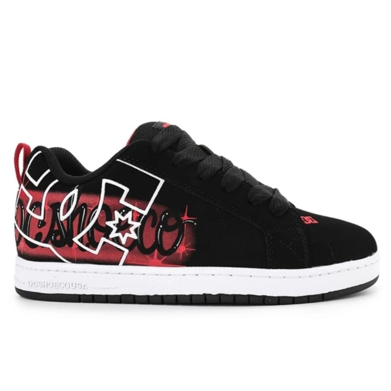 DC Court Graffik Sepatu Sneakers Skateboarding Harga Terjangkau