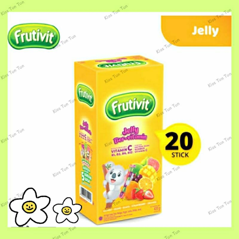 

Frutivit jelly ber vitamin pack 400gr ( 20 pcs x 20gr )