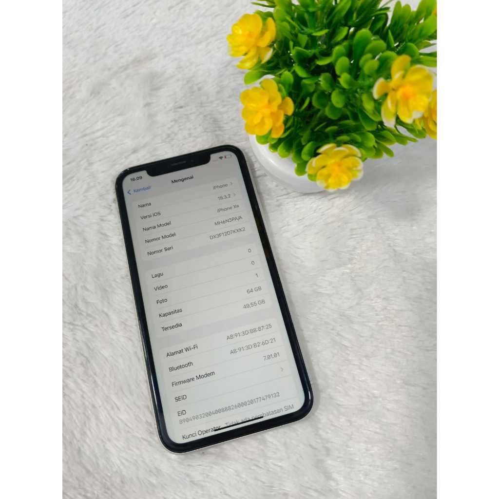 Iphone XR 64GB Second Indo