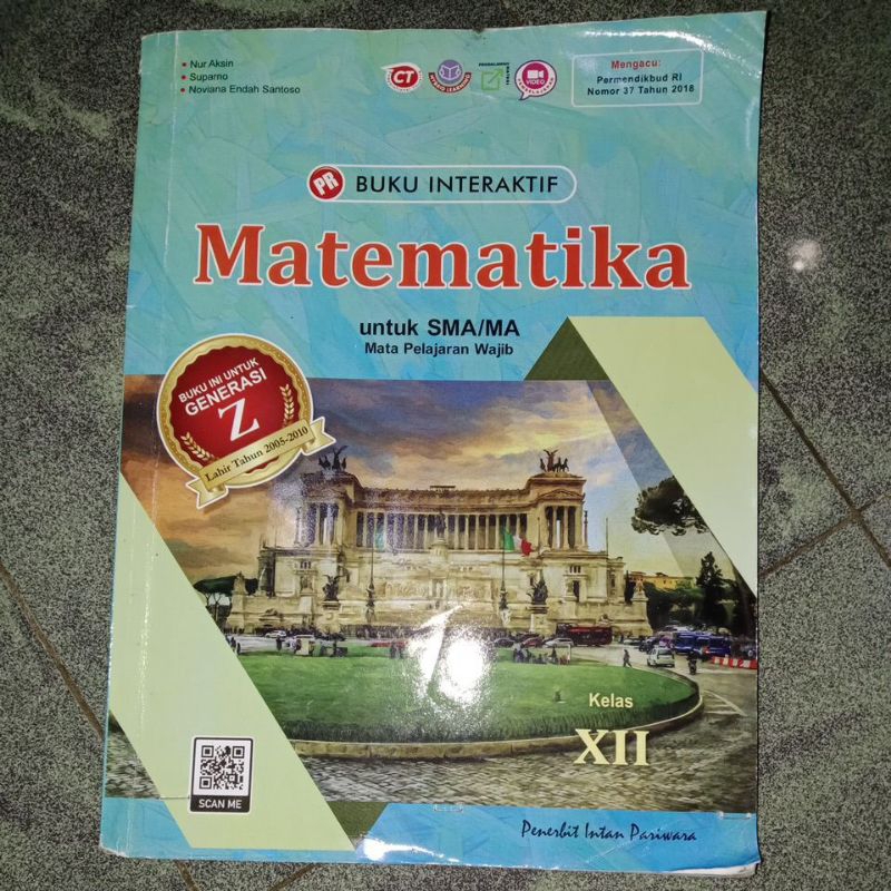 [PRELOVED] PR INTERAKTIF MATEMATIKA WAJIB KELAS 12 SMA/MA | LKS MATEMATIKA WAJIB KELAS XII SMA/MA