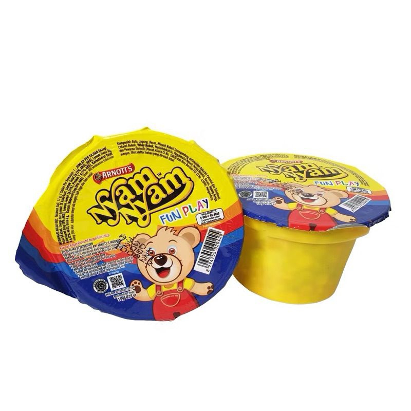 

Nyam Nyam Bubble puff fun play satuan/eceran-snack Termurah!