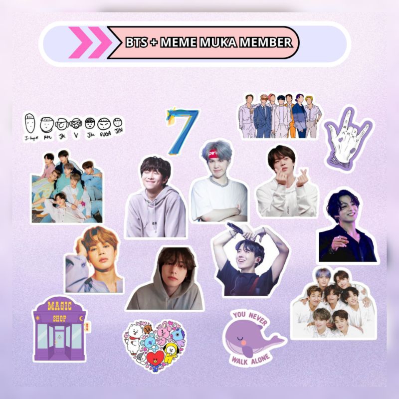 

Stiker Bts / custom