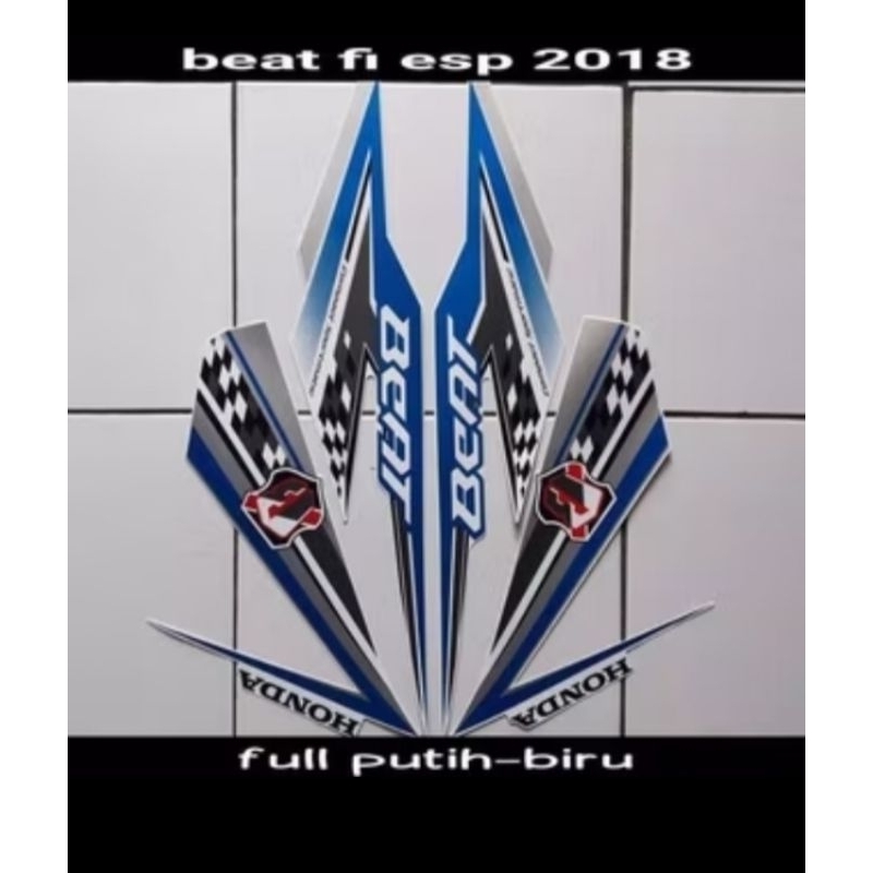 stiker striping beat 2018