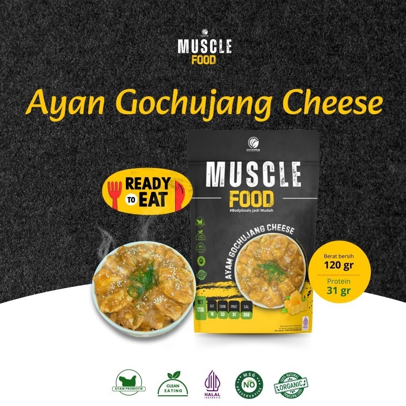 

Muscle Food ayam gochujang cheese