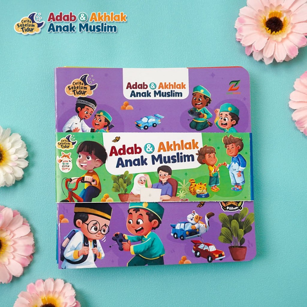 Seri Cerita Sebelum Tidur: Adab dan Akhlak Anak Muslim (17 Buku) / Buku Akhlak Tasawuf dan Karakter 
