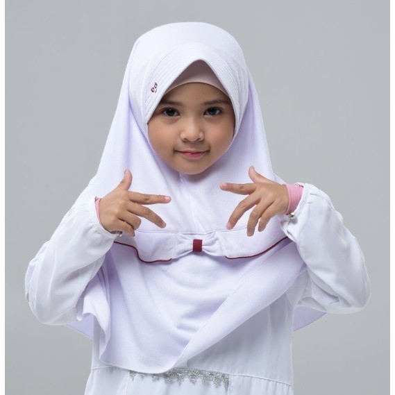 Bani Batuta - Krukid Dalila Kerudung Instan Anak Pita Depan