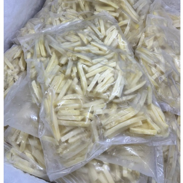 Kentang Shoestring / Crinkle cut 2 kg KENTANG GORENG BEKU