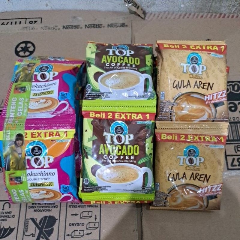 

Top Coffee 1 renteng isi 15pcs