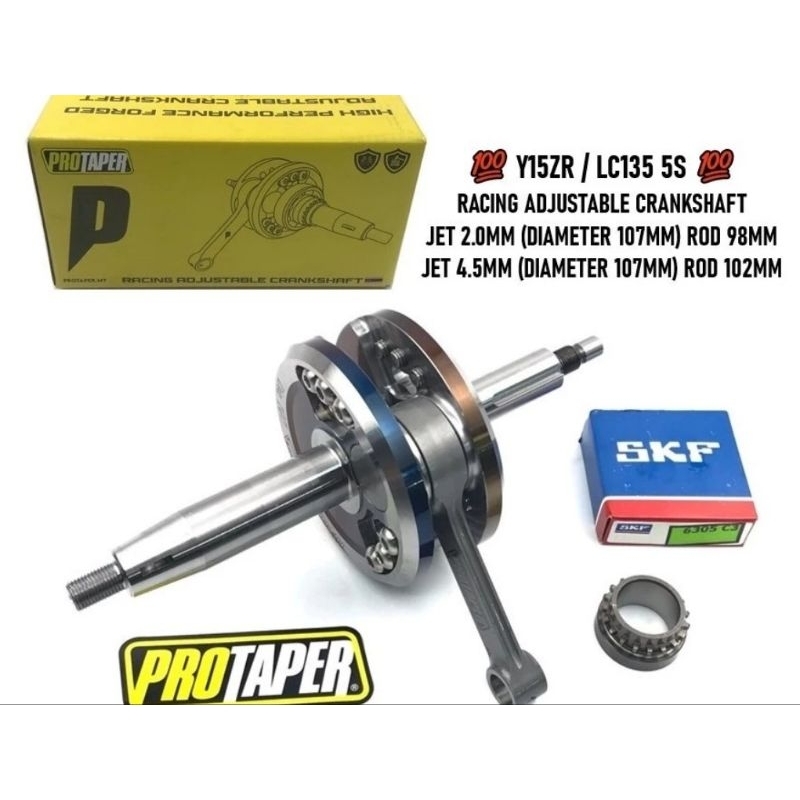 Crankshaft kruk as bandul stroke up jupiter mx new,mx king protaper racing malaysia.