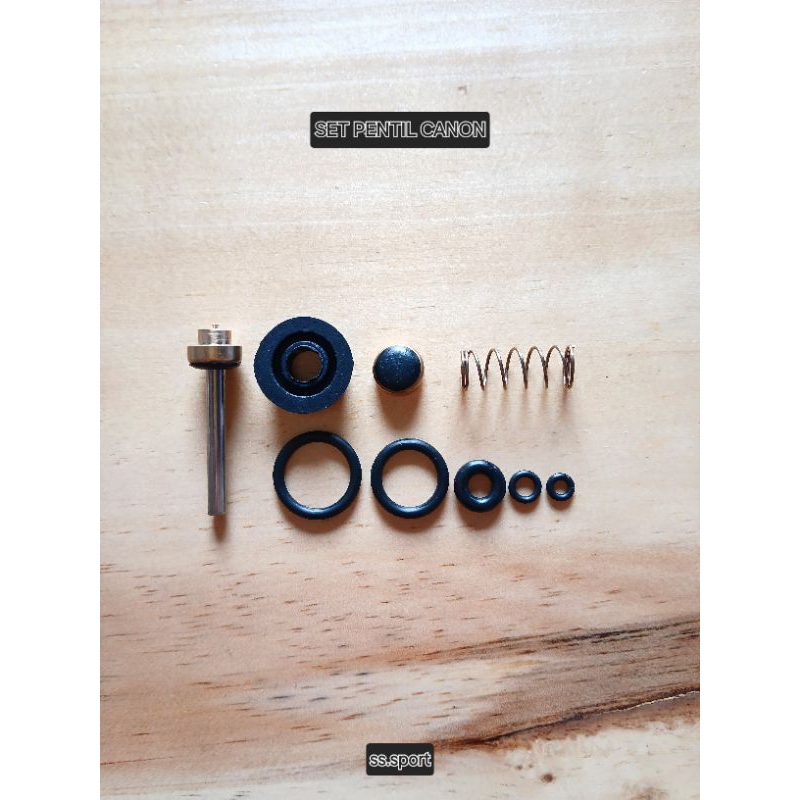 Set benjamin/ Pentil canon od 22 dan od 25 / peralatan pompa angin model lama