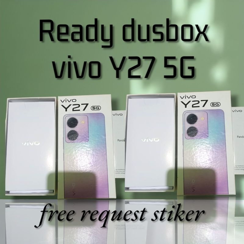 

dus box vivo y27 5G free request stiker