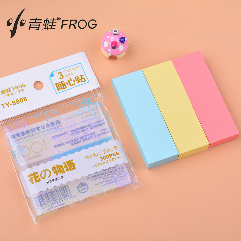 

LITTLE FROG TRICOLOR STICKY NOTE - KERTAS MEMO TEMPEL