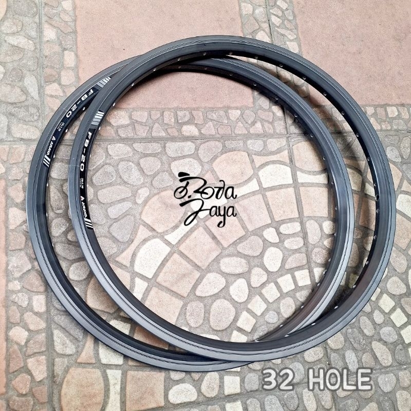 VELG RIMS ARAYA 20 x 1.50 FB20 HITAM 32H 406
