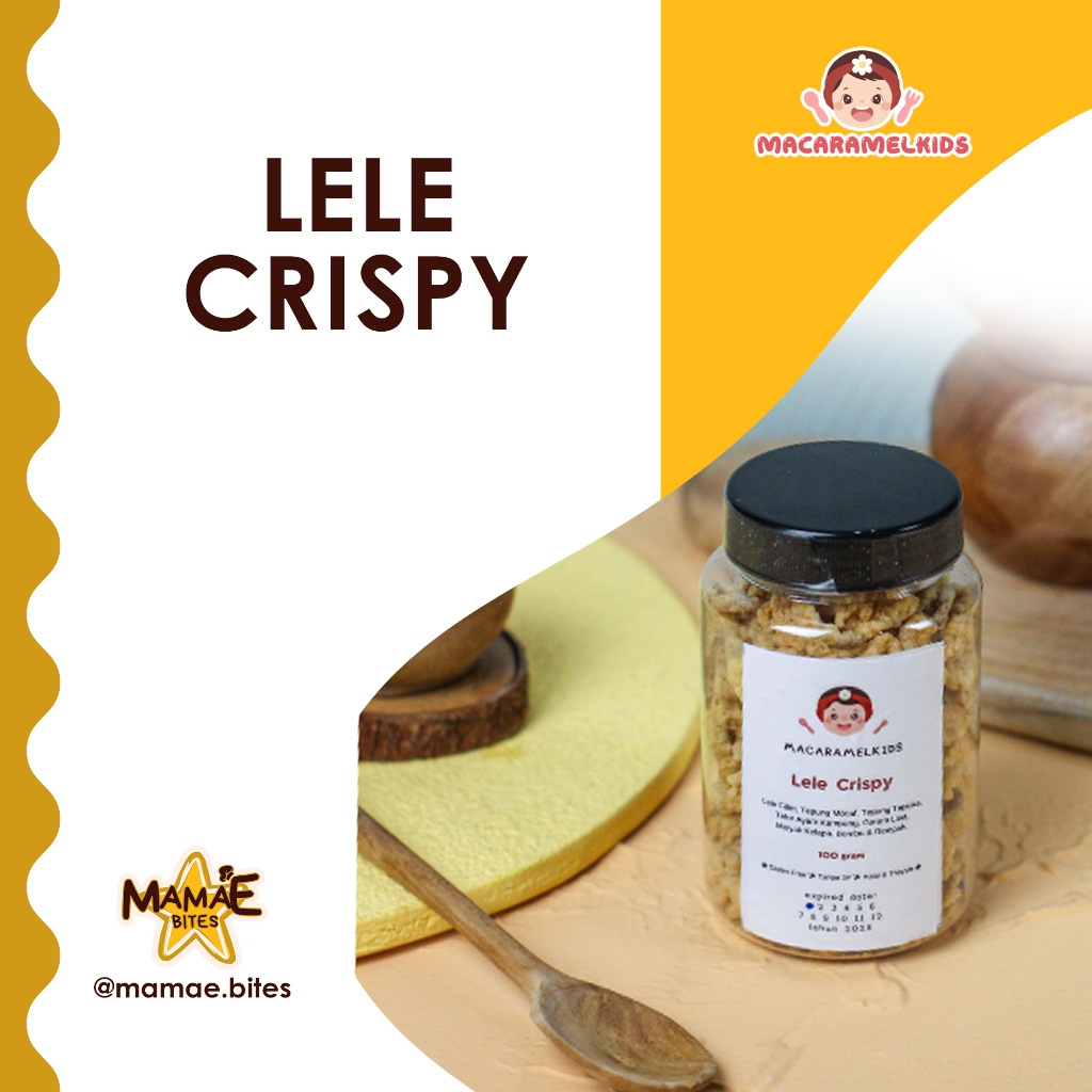 

Macaramel Kids - Lele Crispy | Frozen MPASI NDF Homemade & Bekal Anak Sehat