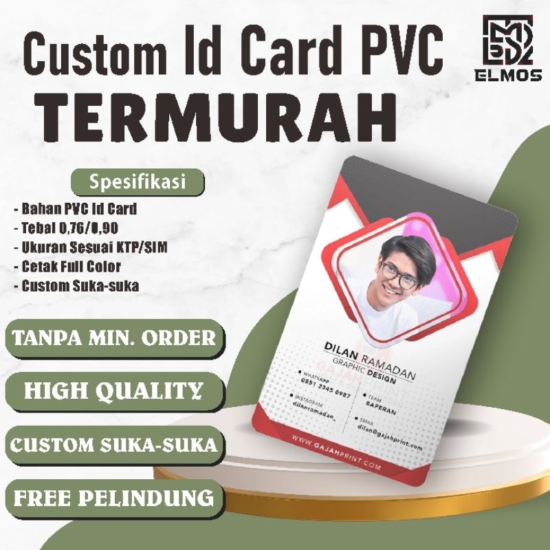 

Cetak Id Card Custom | Cetak Kartu Member | Cetak KTA | Cetak Kartu Pelajar | Cetak Id Card Suka-suka