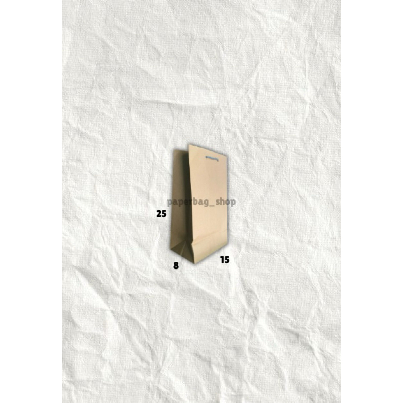 

paperbag coklat 15x8x25 (isi 12pcs)