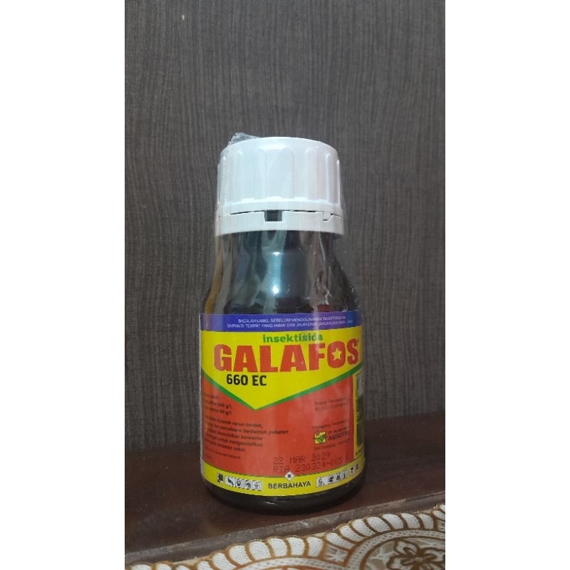 INTESEKTISIDA GALAFOS 660 EC ISI 200ML OBAT RACUN PEMBASMI HAMA KUTU, ULAT, BELALANG, KELAS PREMIUM
