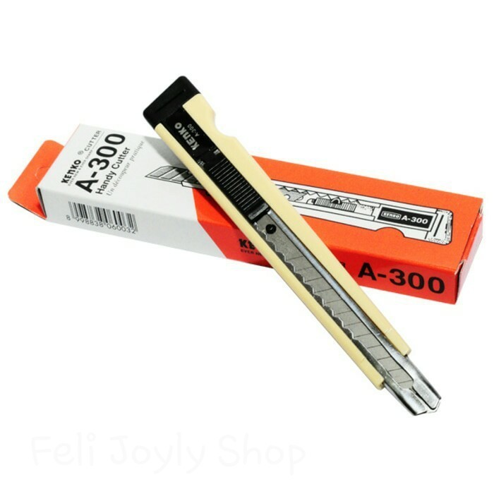 

CUTTER KENKO A-300 / CUTTER KENKO / CUTTER SEDANG / PISAU PEMOTONG KERTAS / ALAT TULIS KANTOR / PERALATAN SEKOLAH / PERALATAN KANTOR / ATK