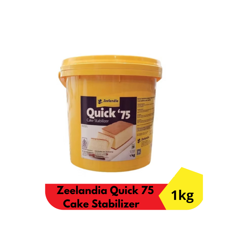 

ZEELANDIA QUICK '75 CAKE STABILIZER 1 KG / QUICK 75 ZEELANDIA