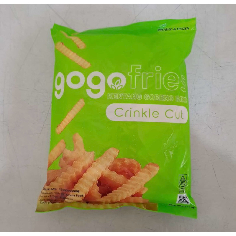 

GOGO KENTANG CRINKLE 1KG