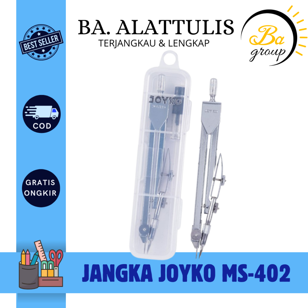 

Math Set Jangka Joyko MS-402 - BA.ALATTULIS