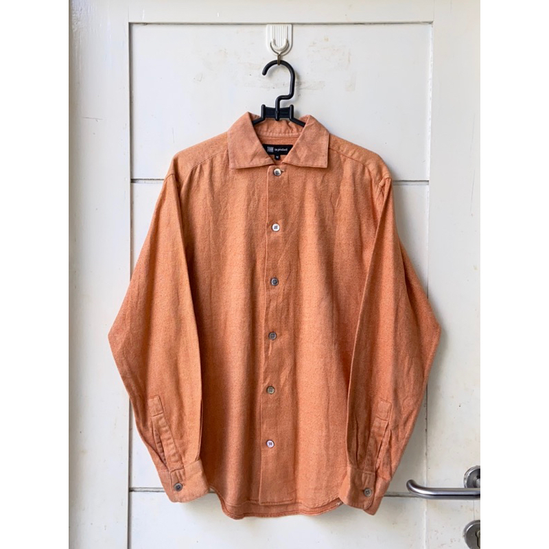 Issey Miyake IM PRODUCT Orange Shirt