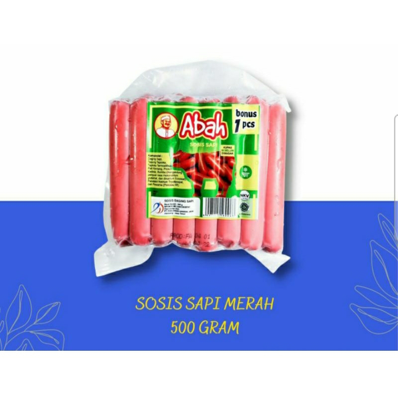 

Abah Sosis Ayam Merah 500 gram