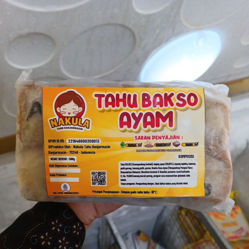 

Nakula Tahu Bakso Ayam 500g