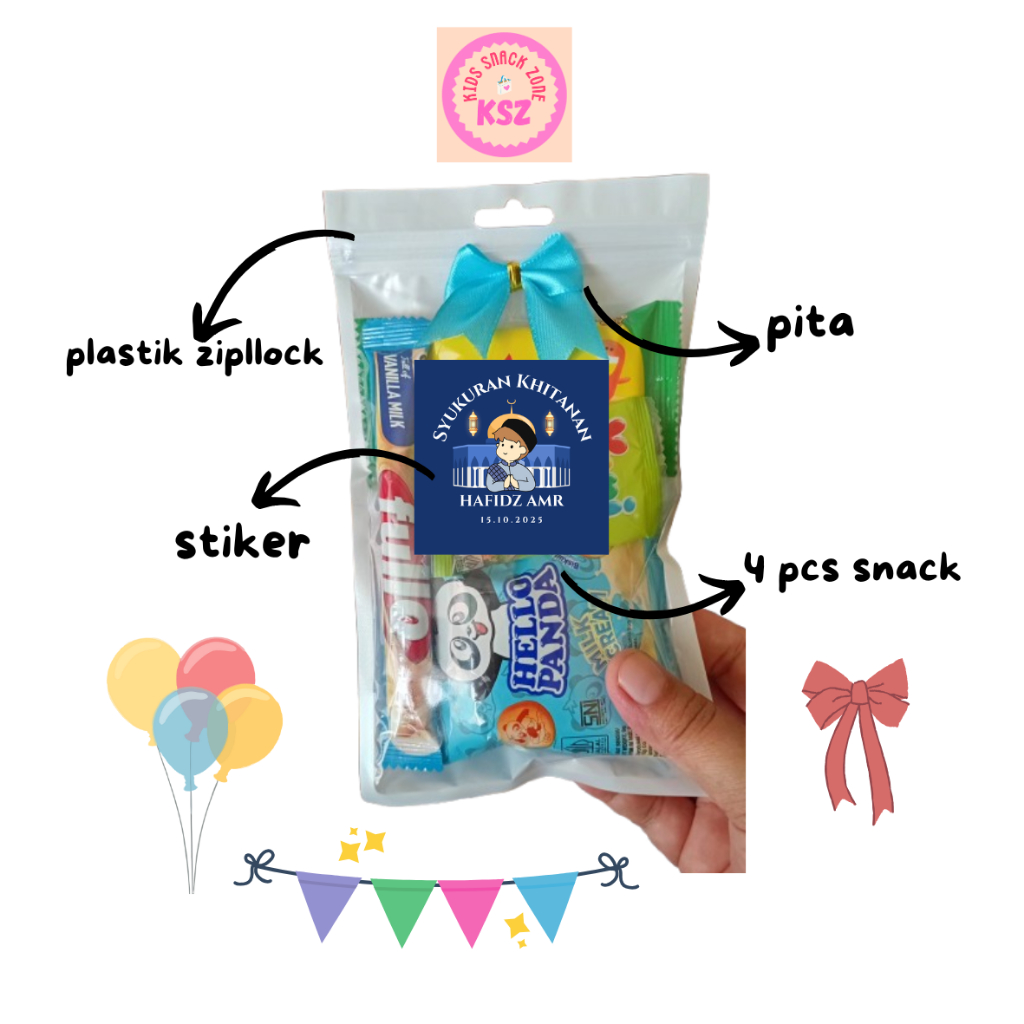 

Paket bingkisan snack minimalis isi 4 kemasan cantik menarik Snack Food Cemilan Makanan Jajanan