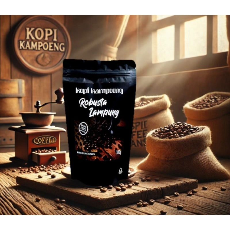 

KOPI BUBUK ROBUSTA LAMPUNG 100G & 200G