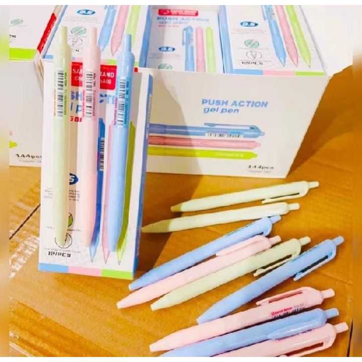 

(1 PCS ) Gel Pen Pulpen Pena SAFARI SF-588 Paspen Gel 0.5 mm