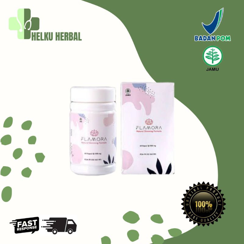 FLAMORA SLIMMING KAPSUL ISI 60 KAPSUL